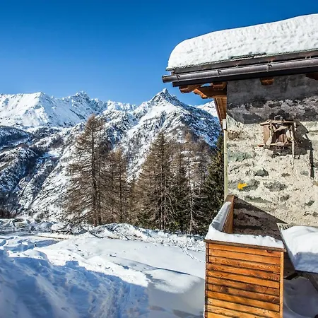 Hellochalet - Chalet D'alpage Larose - A Wild Back Mountain Escape, Large Sunny Garden And Matterhorn Views 木屋 瓦托内切